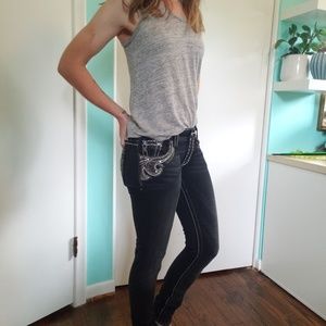 Miss Me skinny jeans size 25